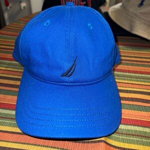 Nautica Blue Cap with Black Logo